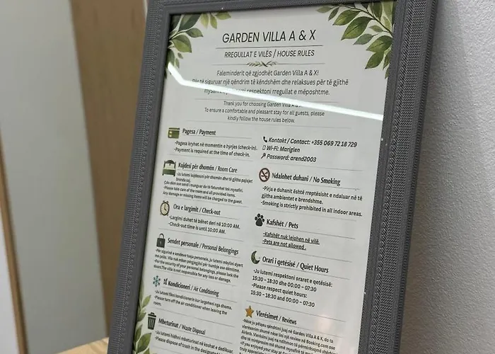 Affittacamere Garden A&x Vlorë